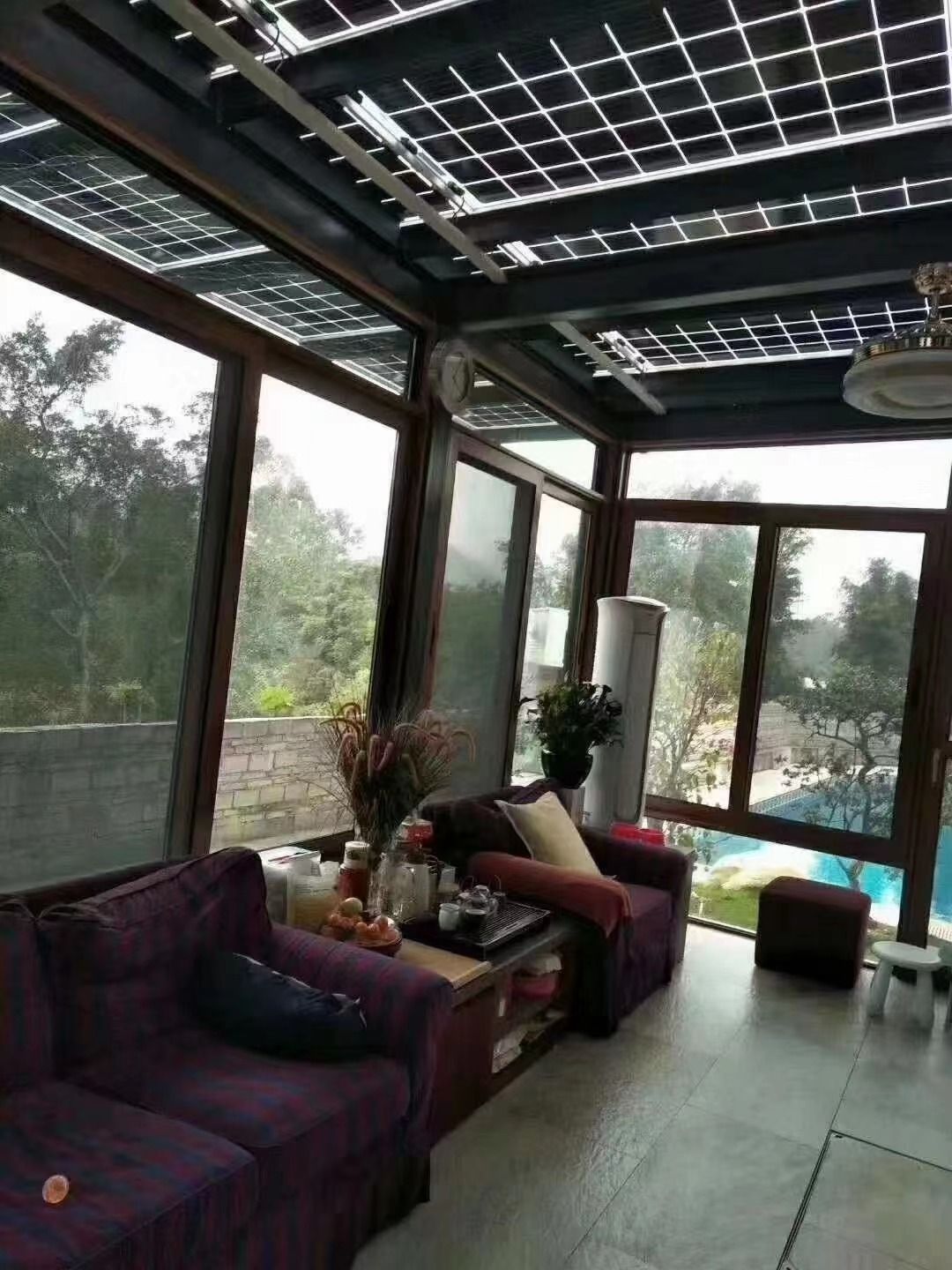 沅江20kw+15kwh智能AI别墅太阳能发电系统